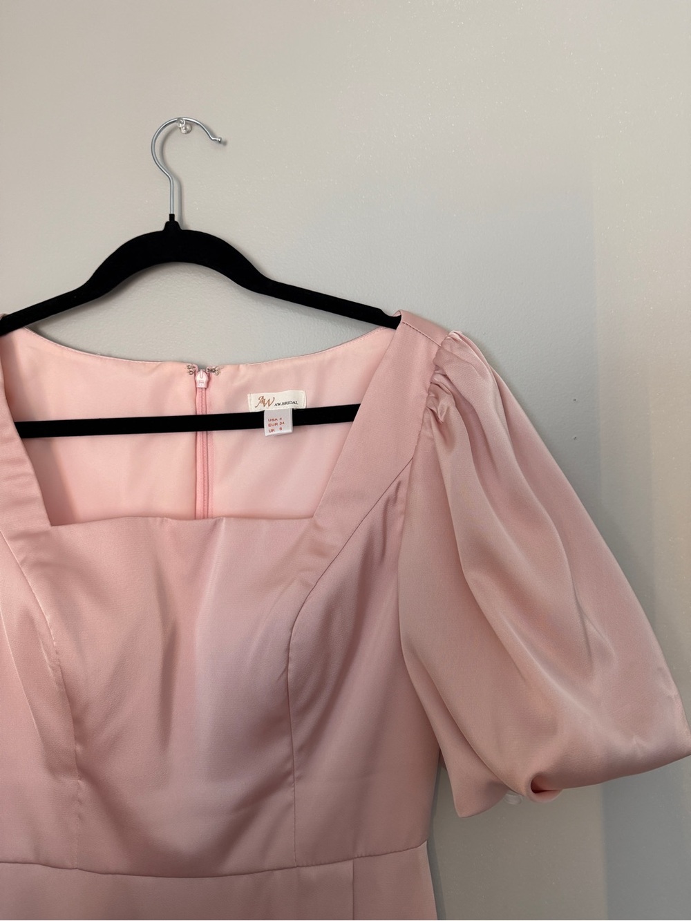 AW Bridal Etta Dress Pink - Picture 4 of 5